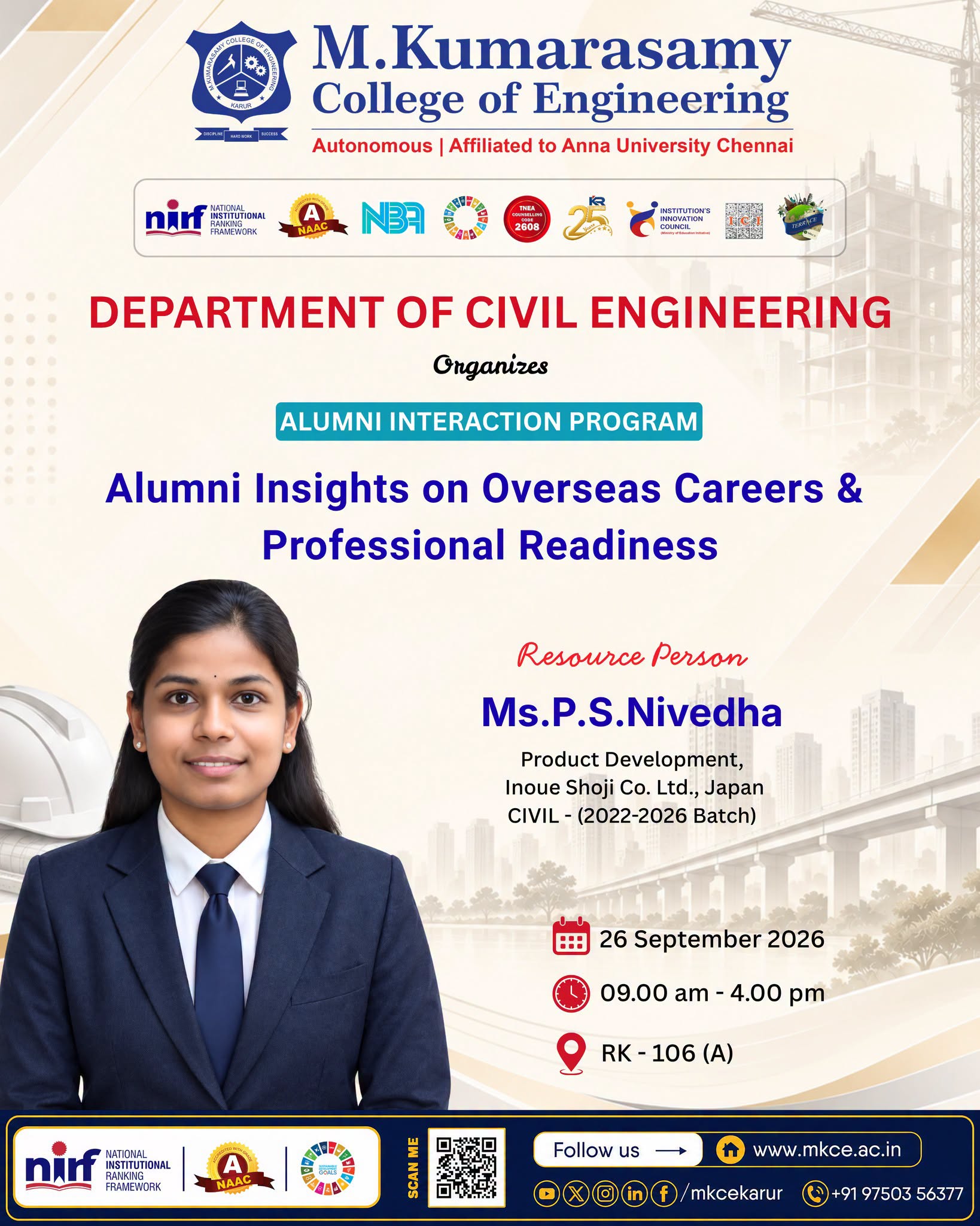 FROM MKCE TO GLOBAL CAREERS!